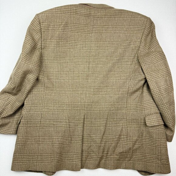 JOHN ALEXANDER Hartmarx Wool Tweed Mens Blazer Size 43 REG Mens *DEFECT - Picture 2 of 13